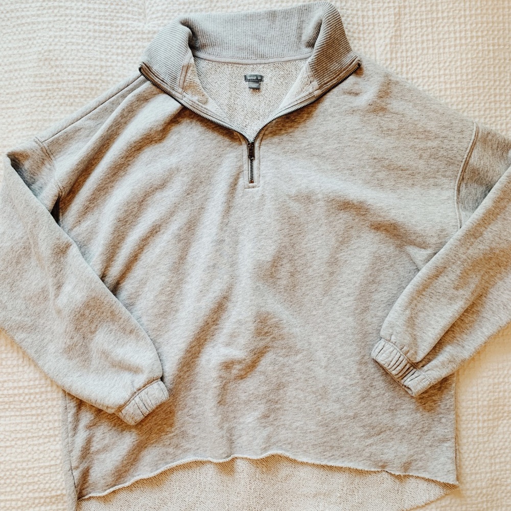 Aerie Zip-Up Pullover